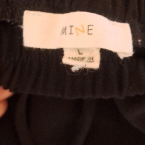 Mine Jet Black Stretch Pants - Picture 6 of 6